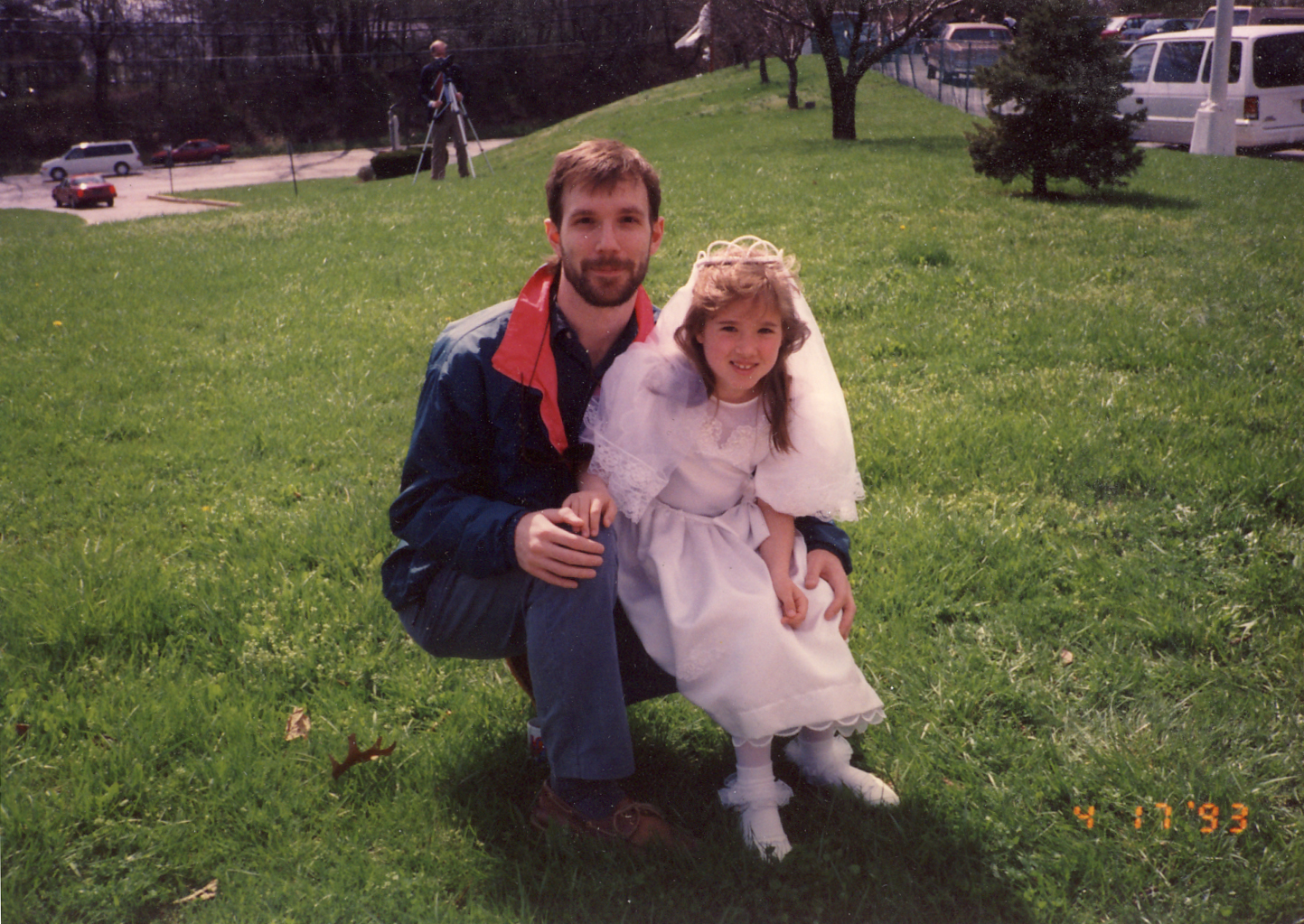 Marty and Kathy at first communion