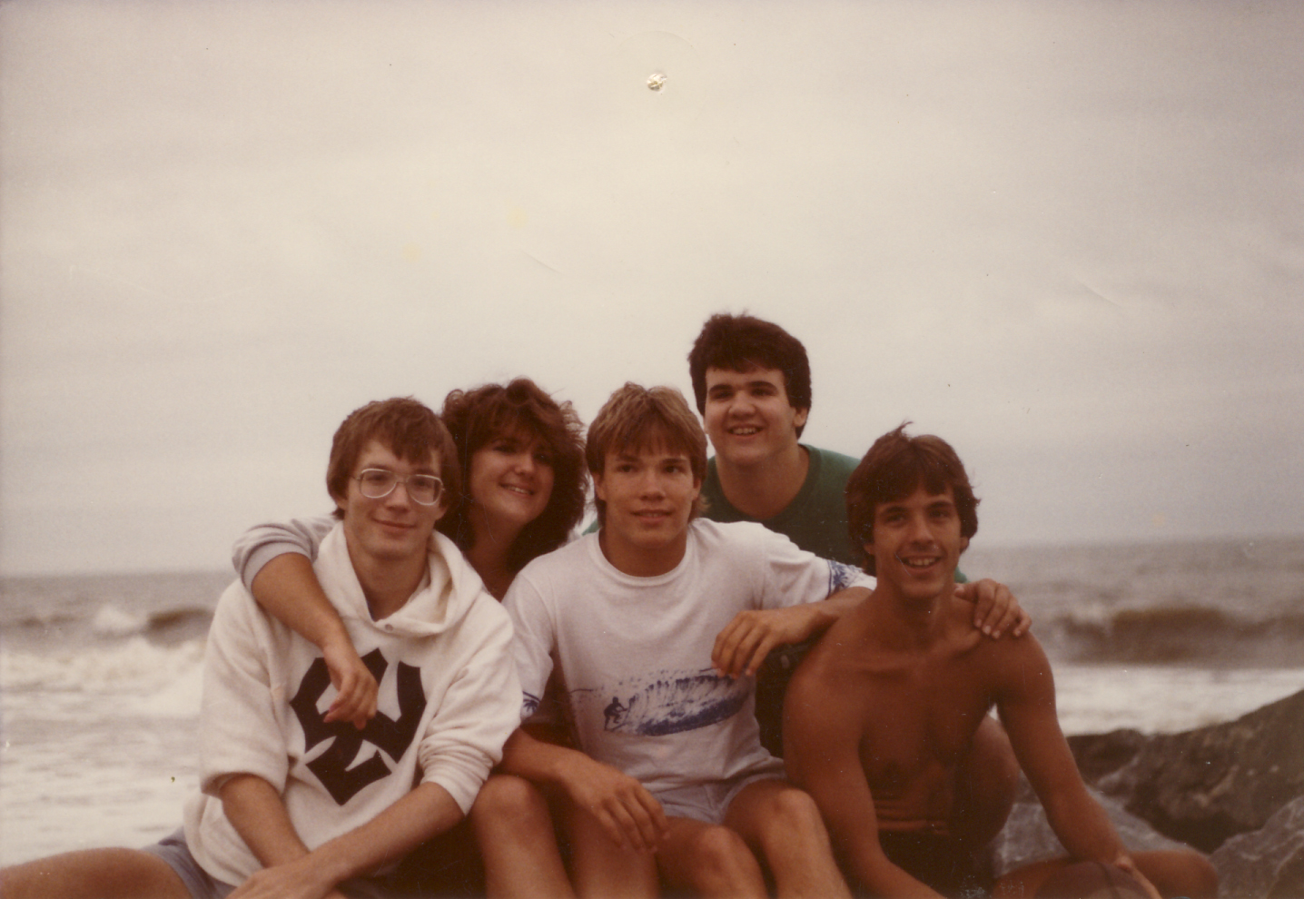 Cousins at the beach