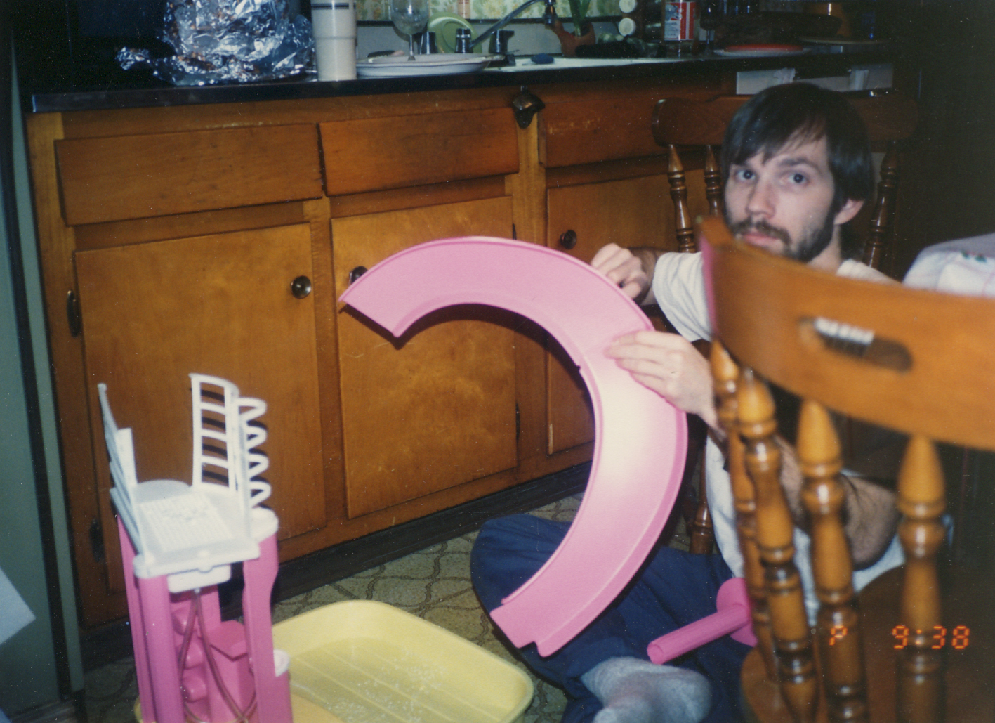 Marty builds a Barbie Dream House